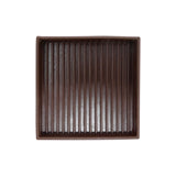 Ace Rubber Caster Cup Brown Square 3 in. W X 3 in. L 2 pk