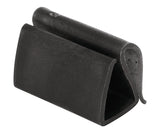Prime-Line Black Vinyl Retainer Clip For 3/8 inch 4 pk