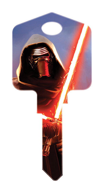 HILLMAN Star Wars Kylo Ren House/Padlock Universal Key Blank Single, Pack of 5