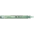 Knape & Vogt 8400P 14 Drawer Slide, 100 lb, 14 in L Rail, 1/2 in W Rail, Anochrome