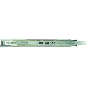 Knape & Vogt 8400P 14 Drawer Slide, 100 lb, 14 in L Rail, 1/2 in W Rail, Anochrome