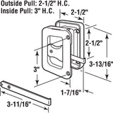 Prime-Line Plastic Outdoor Sliding Screen Door Latch/Pull