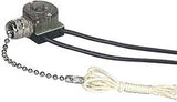 Eaton Wiring Devices BP458NP-SP Canopy Switch with Bell End, Black, Polypropylene, Lead Wire Terminal, 1/3/6 A