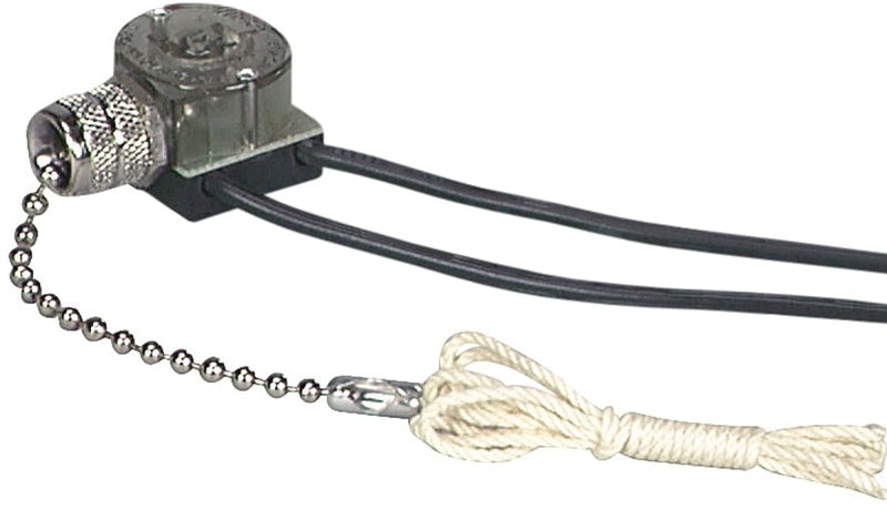 Eaton Wiring Devices BP458NP-SP Canopy Switch with Bell End, Black, Polypropylene, Lead Wire Terminal, 1/3/6 A