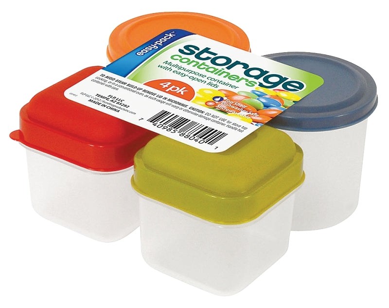 Easy Pack 8040 Storage Container, Plastic, Pack of 6