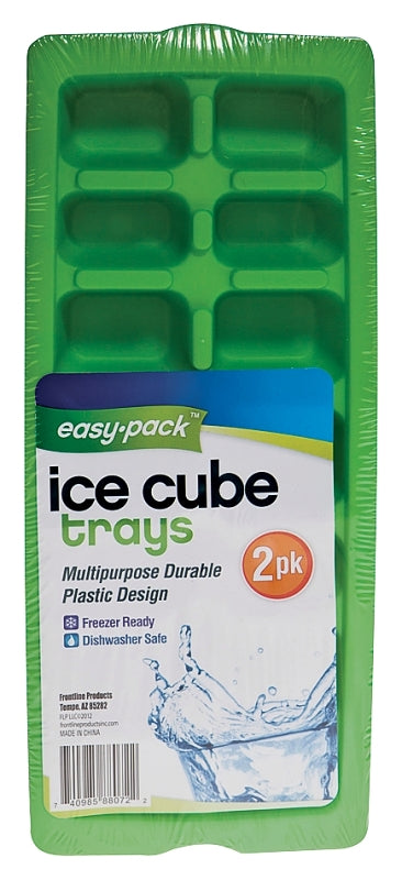 Easy Pack 8072 Ice Cube Tray, Plastic, Dishwasher Safe: Yes, Pack of 6