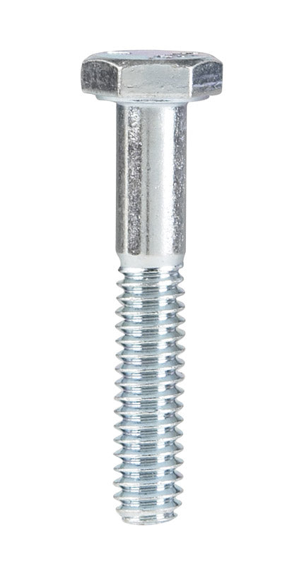 HILLMAN 1/4 in. D X 1-1/2 in. L Heat Treated Zinc Steel Hex Head Cap Screw 100 pk
