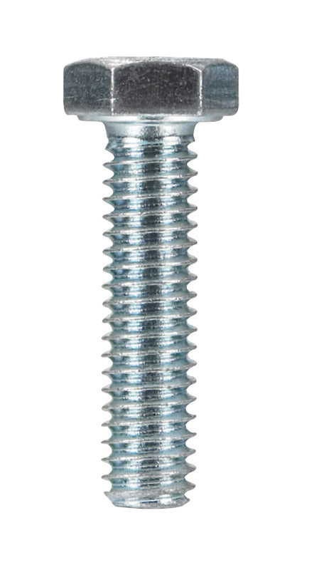 HILLMAN 5/16 in. D X 1-1/4 in. L Heat Treated Zinc Steel Hex Head Cap Screw 100 pk
