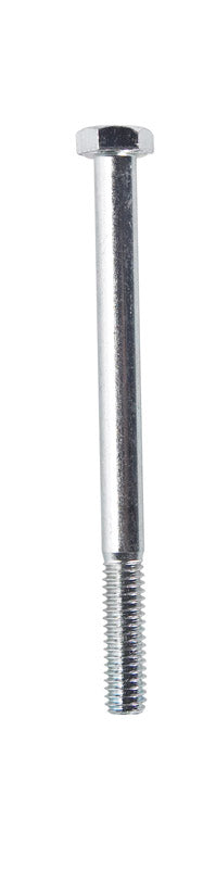 HILLMAN 5/16 in. D X 4 in. L Heat Treated Zinc Steel Hex Head Cap Screw 50 pk