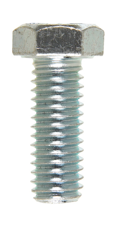 HILLMAN 3/8 in. D X 1 in. L Heat Treated Zinc Steel Hex Head Cap Screw 100 pk