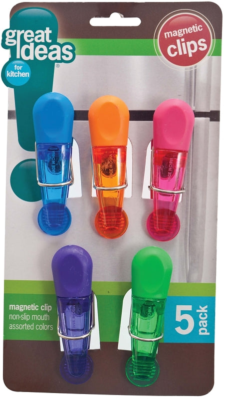 FLP 6056 Magnetic Clip Set, Assorted, Pack of 6