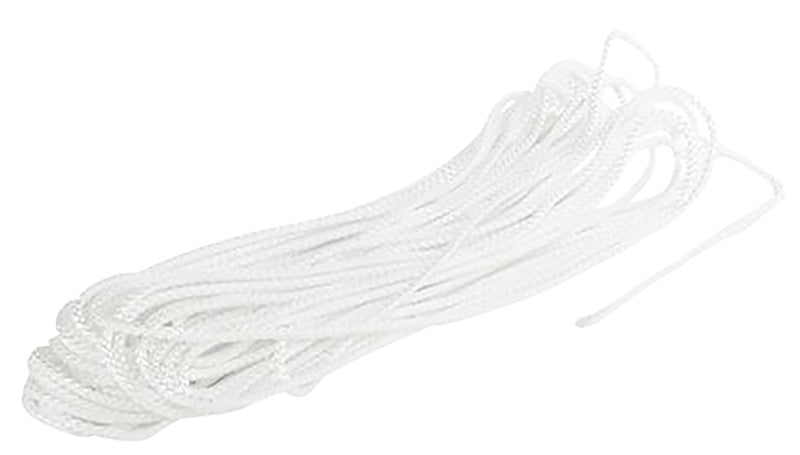 Baron 43651 Cord, 1/8 in Dia, 48 ft L, #4, 15 lb Working Load, Nylon/Poly, White