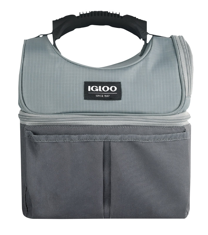 Igloo 0066170 Gripper Cooler Bag, 3.375 qt, Polyethylene, Castlerock, Strap