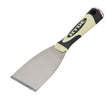 Hyde Pro Project 06401 Scraper, 3 in W Blade, Chisel Blade, Carbon Steel Blade, Polypropylene/TPE Handle, 8 in OAL