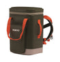 Igloo Trailmate 32 Series 66760 Backpack Cooler, 32 Cans Capacity, EVA/Polyester, Deep Oil Green/Safety Orange/Sandstone
