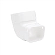 Amerimax 4.25 in. H X 3.25 in. W X 4.25 in. L White Vinyl K Gutter Elbow