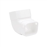 Amerimax 4.25 in. H X 3.25 in. W X 4.25 in. L White Vinyl K Gutter Elbow