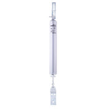 Wright Silver Aluminum Pneumatic Door Closer