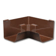 Amerimax 5 in. W X 6.25 in. L Brown Vinyl K Inside Corner, Pack of 5