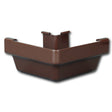 Amerimax 6.25 in. H X 3.25 in. W X 6.25 in. L Brown Vinyl K Outside Miter, Pack of 5