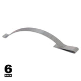 Make-2-Fit PL 7776 Tension Spring, 2-3/4 in L, Steel, Zinc