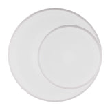 Allway 4-3/4 in. L Vinyl White Wall Shield Mounts to door and wall 4 3/4 in., Pack of 10