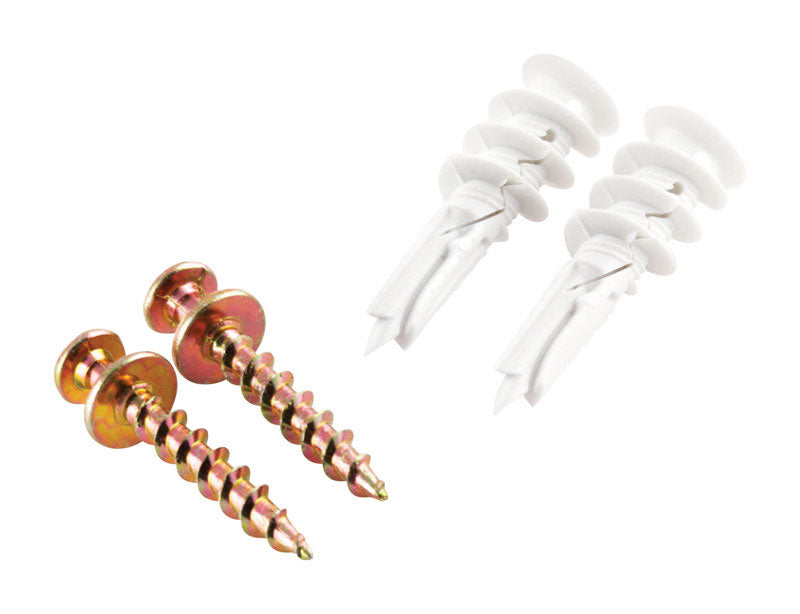 Hangman Gold Wall Hangers w/Anchors 80 lb 2 pk