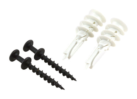 Hangman Black Double Headed Hanger 100 lb 2 pk