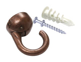 Hangman Small Bronze Metal 2 in. L Ceiling Hook 20 lb 1 pk
