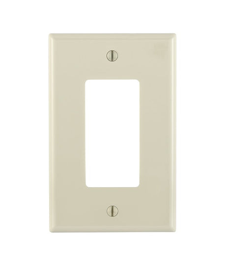 Decora Plus C Series SL262 Wallplate, 4.54 in L, 4.6 in W, 2-Gang, 430 Stainless Steel