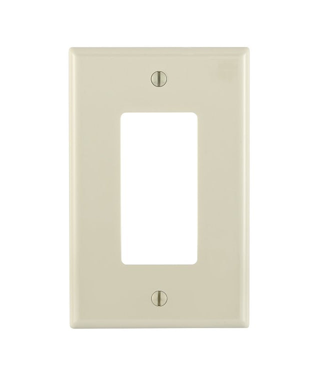 Decora Plus C Series SL262 Wallplate, 4.54 in L, 4.6 in W, 2-Gang, 430 Stainless Steel