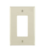 Decora Plus C Series SL262 Wallplate, 4.54 in L, 4.6 in W, 2-Gang, 430 Stainless Steel