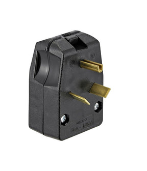 TRVL TRAILER PLUG BLK 30A 125V