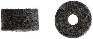 Danco 35232C Universal Bonnet Packing, #96, 9/32 in ID x 7/8 in OD Dia, 13/32 in Thick, Felt Cloth, Pack of 6