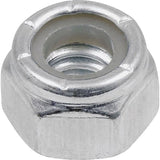HILLMAN 1/4-20 in. Zinc-Plated Steel USS Nylon Lock Nut 100 pk