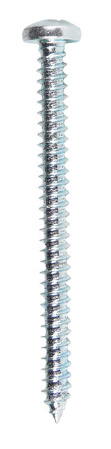 HILLMAN No. 8 X 2 in. L Phillips Pan Head Sheet Metal Screws 100 pk