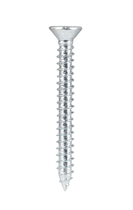 HILLMAN No. 6 X 1-1/4 in. L Phillips Flat Head Sheet Metal Screws 100 pk