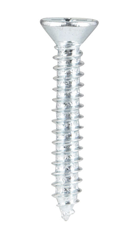 HILLMAN No. 10 X 1-1/4 in. L Phillips Flat Head Sheet Metal Screws 100 pk