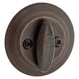 Kwikset 96600-542 Deadbolt, Alike Key, Steel, Venetian Bronze, 2-3/8 to 2-3/4 in Backset, Pack of 3