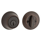 Kwikset 96600-542 Deadbolt, Alike Key, Steel, Venetian Bronze, 2-3/8 to 2-3/4 in Backset, Pack of 3