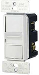 Eaton Cooper Wiring SUL06P-W-KB-L Slide Dimmer, 120 V, 300, 600 W, Fluorescent, Halogen, LED Lamp, 3-Way, White