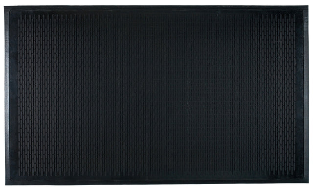 Sports Licensing Solutions 21761 Vehicle Floor Mat, 6 ft L, 4 ft W, Textured Pattern, Rubber Surface, Black