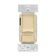 Eaton Wiring Devices SUL06P-V-KB-L Slide Dimmer, 120 V, 300, 600 W, CFL, Halogen, Incandescent, LED Lamp, 3-Way, Ivory