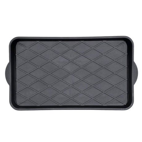 Sports Licensing Solutions 38986 Boot Tray, Polypropylene, Black, 25 in L, 14 in W