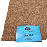 Fanmats 58771 Blank Door Mat, 30 in L, 18 in W, Natural Coir Surface, Tan