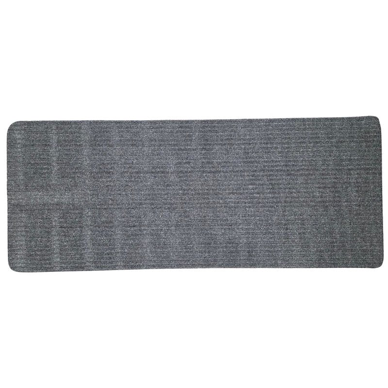 Sports Licensing Solutions 38928 Utility Mat, 60 in L, 24 in W, Polyester Surface, Black/Gray