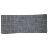 Sports Licensing Solutions 38928 Utility Mat, 60 in L, 24 in W, Polyester Surface, Black/Gray