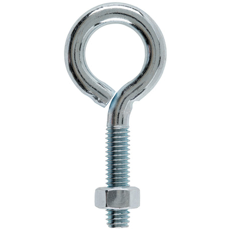 Hampton 5/16 in. X 2-3/4 in. L Zinc-Plated Steel Eyebolt Nut Included, Pack of 10