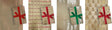 Santas Forest 67907 Kraft Wrap, Kraft Paper, Assorted Foil, Matte, Pack of 36