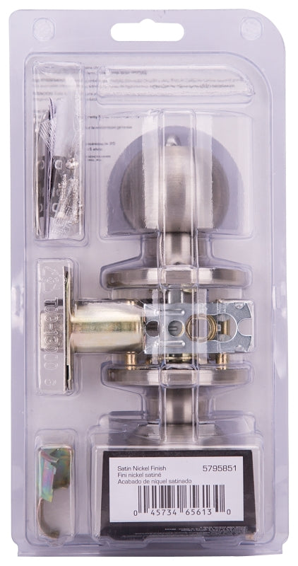 ProSource T3P10V-PS Privacy Lockset, Tubular Design, Stainless Steel